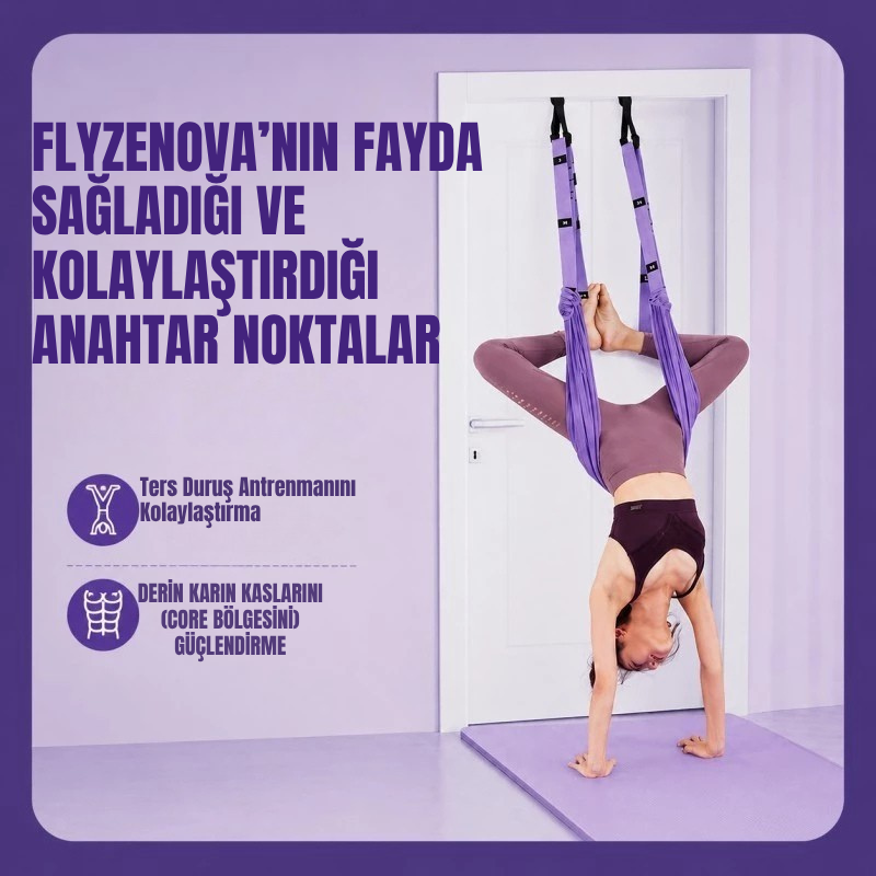 Stüdyo Kalitesinde Profesyonel Yoga Esneme Bandı